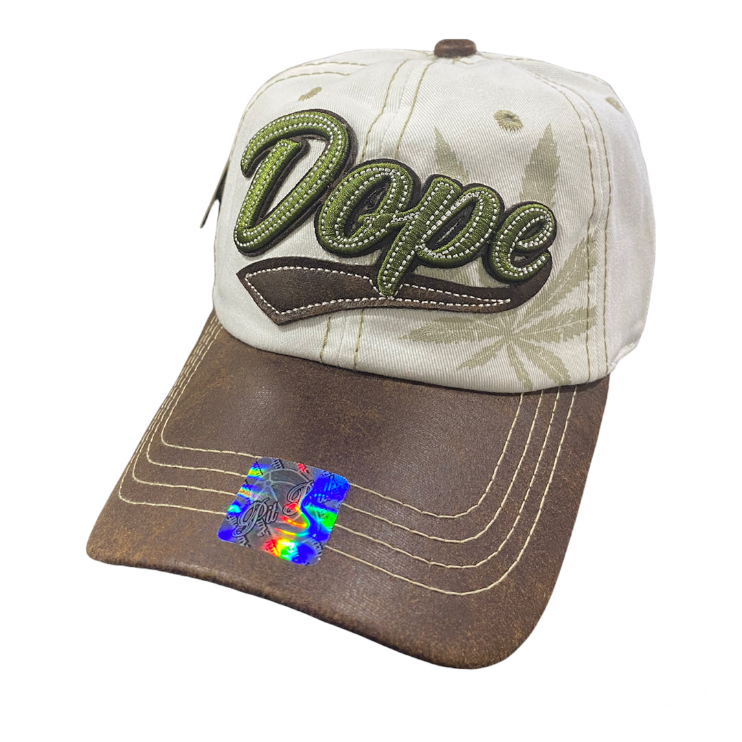 Dope Snapback Hat - White