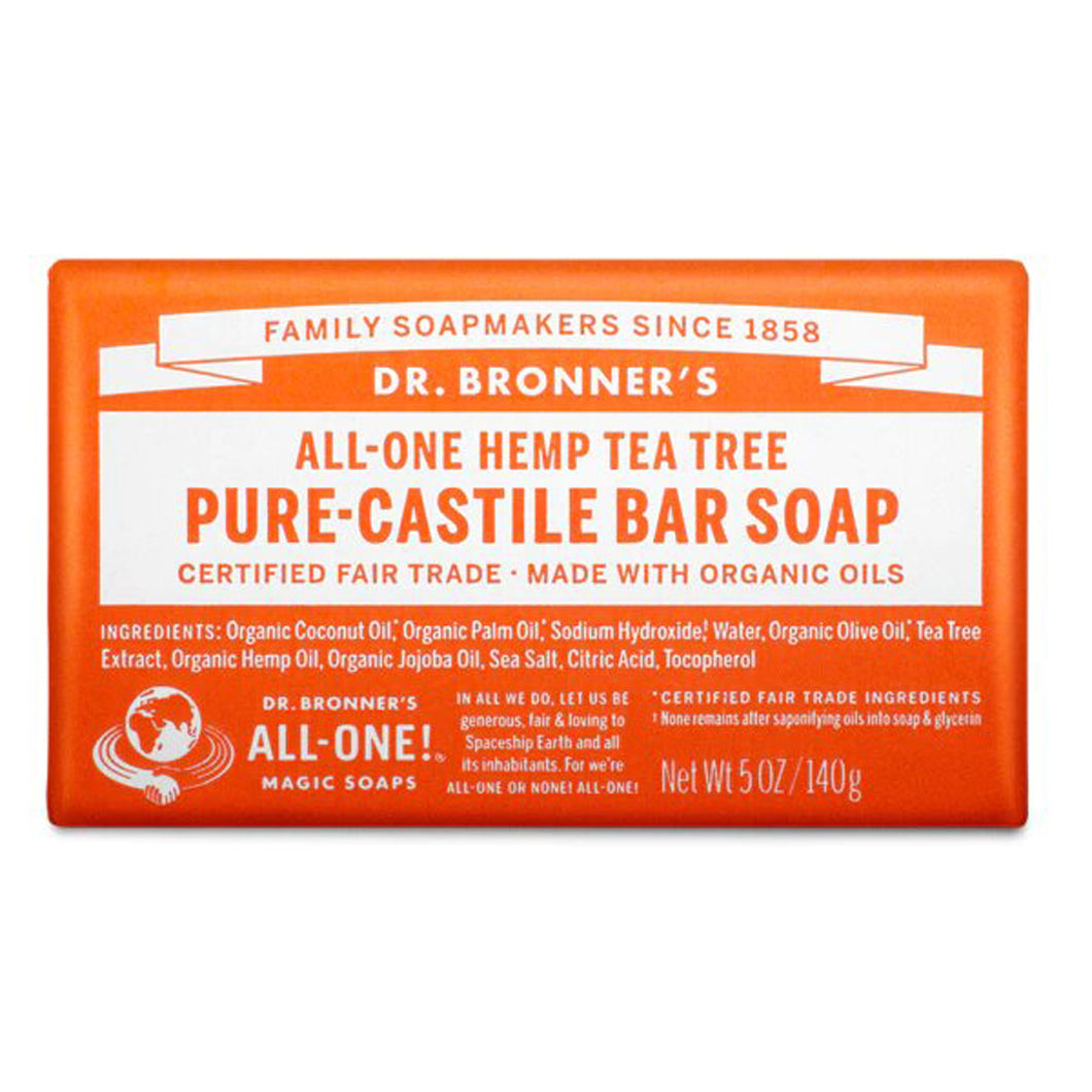 Dr. Bronner's Tea Tree Bar Soap - 5oz