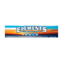 Load image into Gallery viewer, Elements King Size Connoisseur Rolling Papers + Tips
