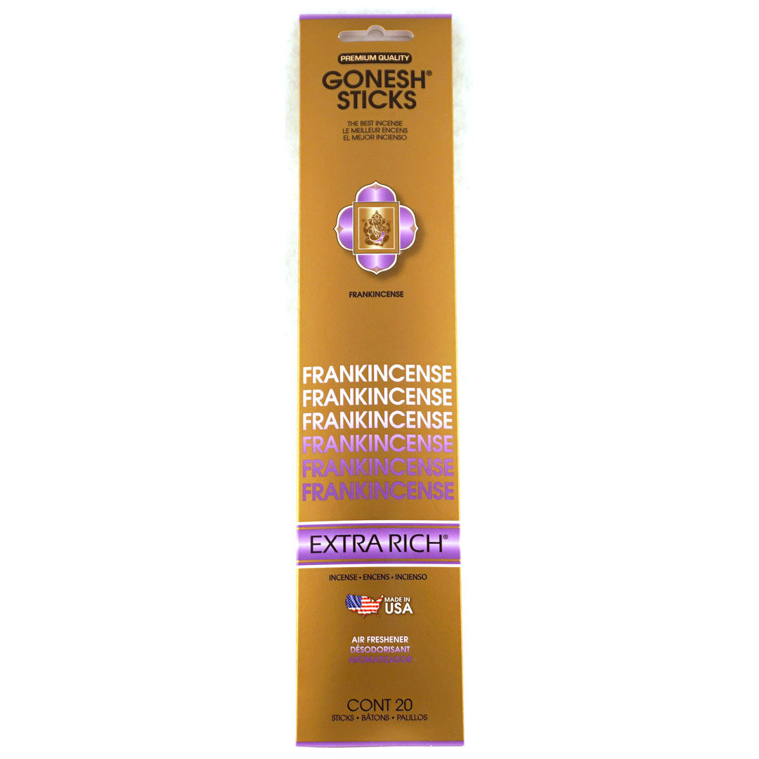 Gonesh Extra Rich Frankincense Incense Sticks 20ct