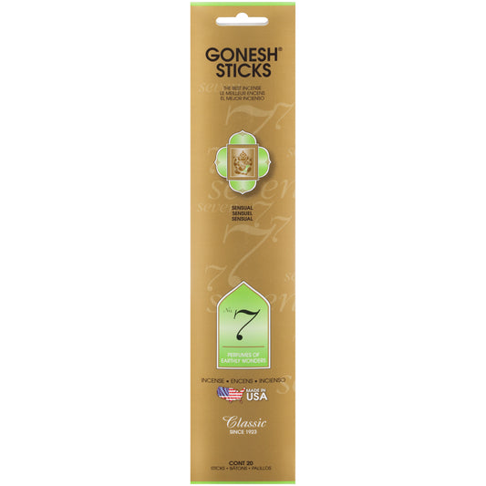 Gonesh Classic No. 7 Incense Sticks 20ct