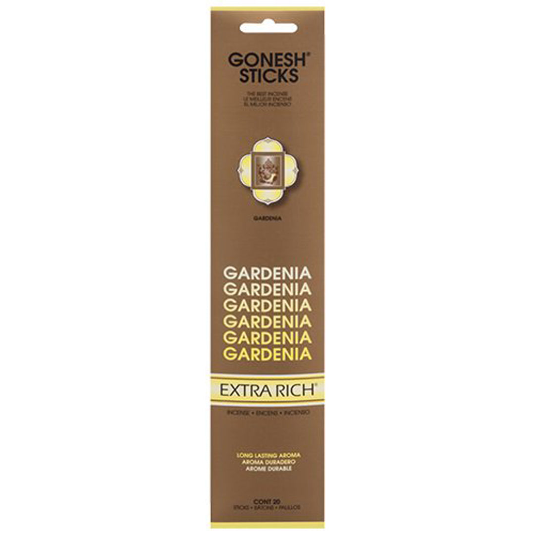 Gonesh Extra Rich Gardenia Incense Sticks 20ct