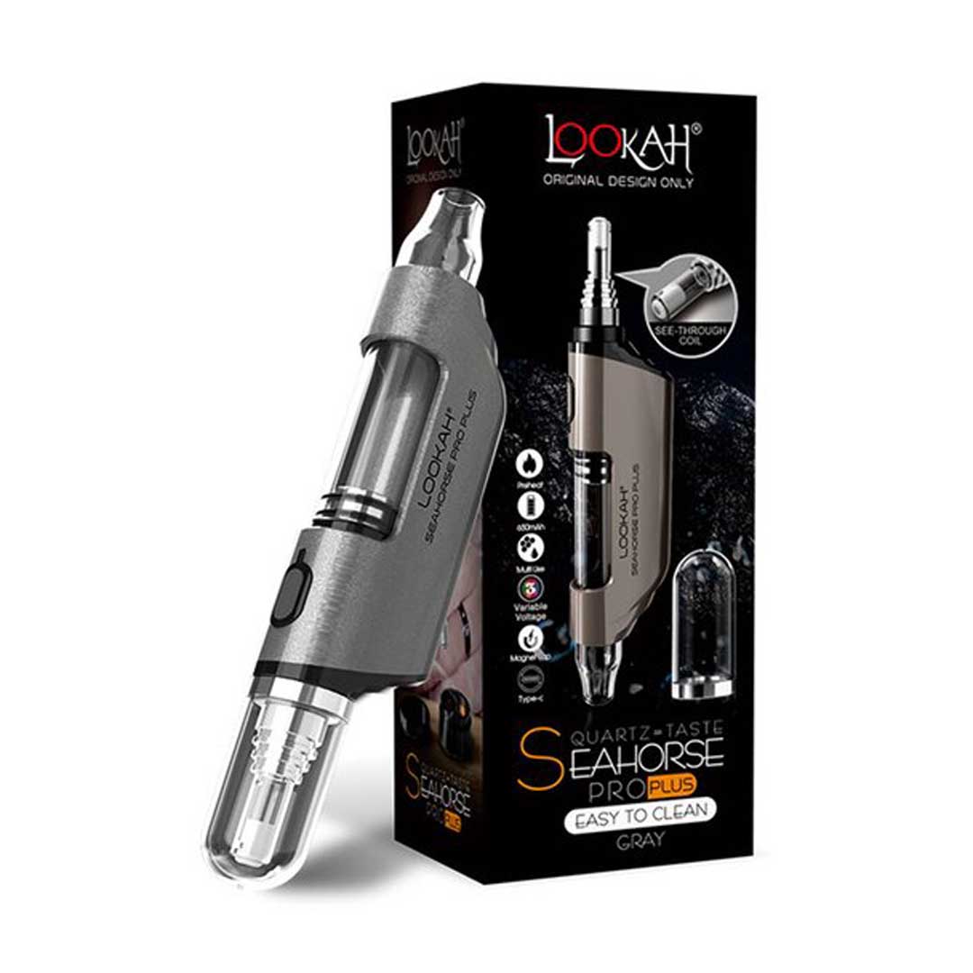 Lookah Seahorse Pro Plus Vaporizer - Grey