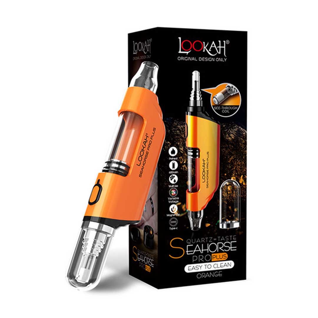 Lookah Seahorse Pro Plus Vaporizer - Orange