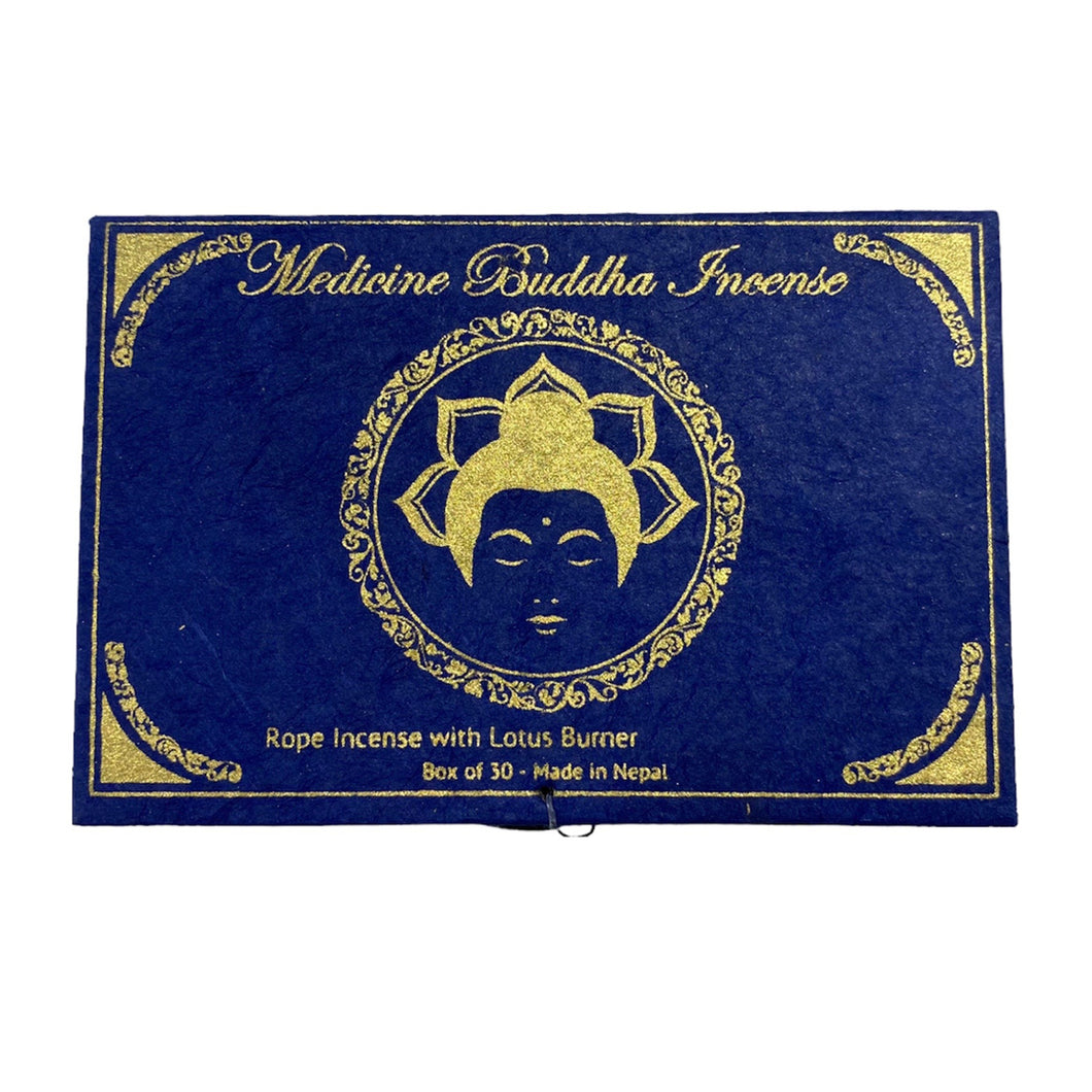 Medicine Buddha Patchouli Rope Incense 30ct
