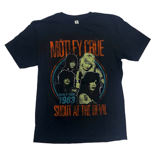 Motley Crue - Vintage World Tour Devil T-Shirt