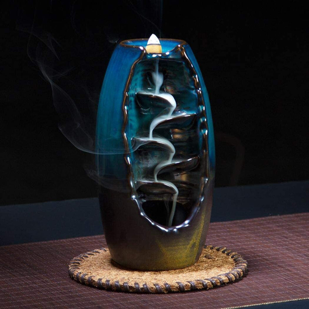Native Soul White Sage & Lavender Jumbo Backflow Incense Cones 8ct