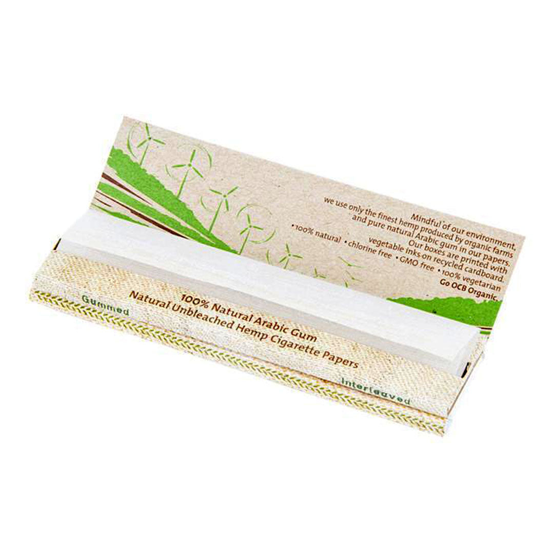 OCB Organic Hemp King Size Rolling Papers
