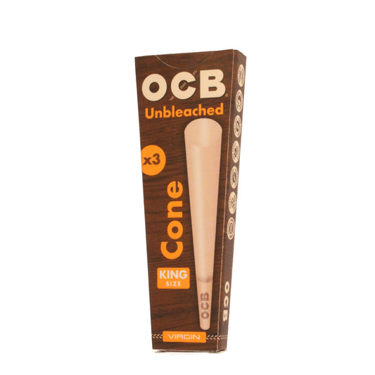 OCB Virgin King Size Cones 3pk