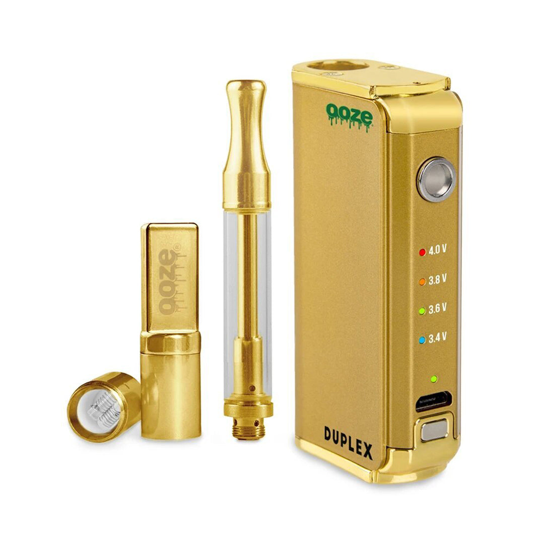 Ooze Duplex Dual Extract Vaporizer Kit - Gold