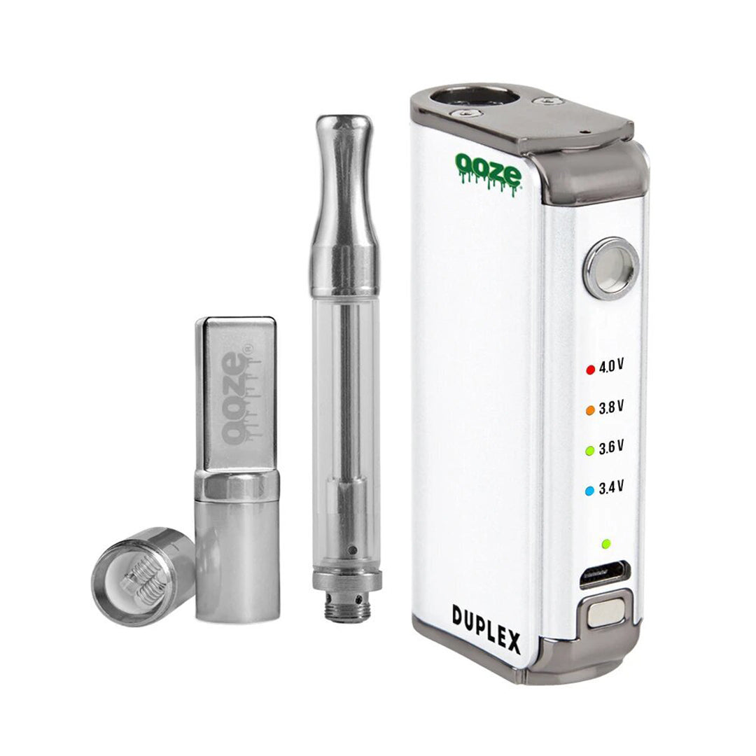 Ooze Duplex Dual Extract Vaporizer Kit - White