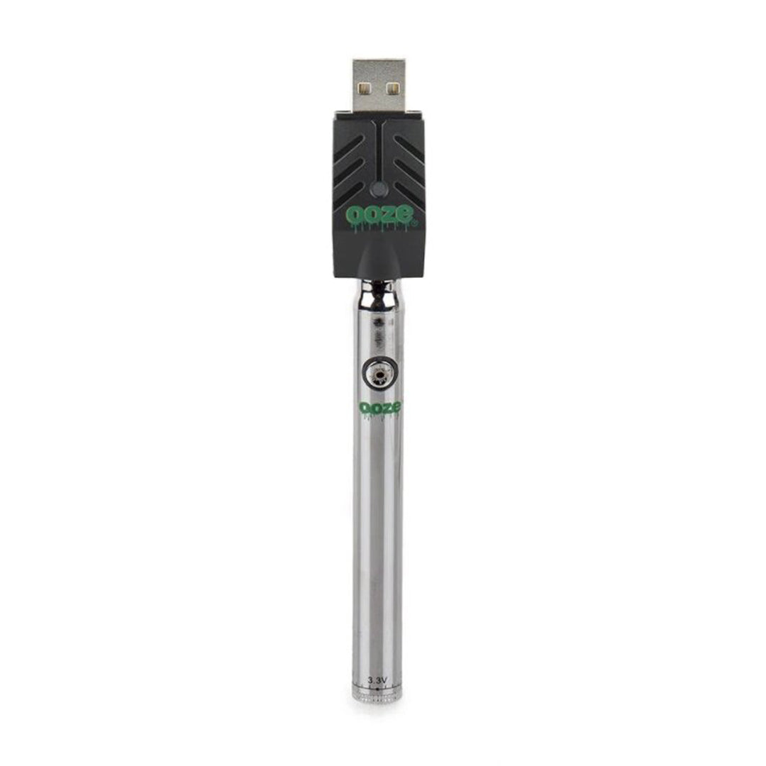 Ooze Slim Pen Twist 320mAh Vaporizer Battery - Chrome