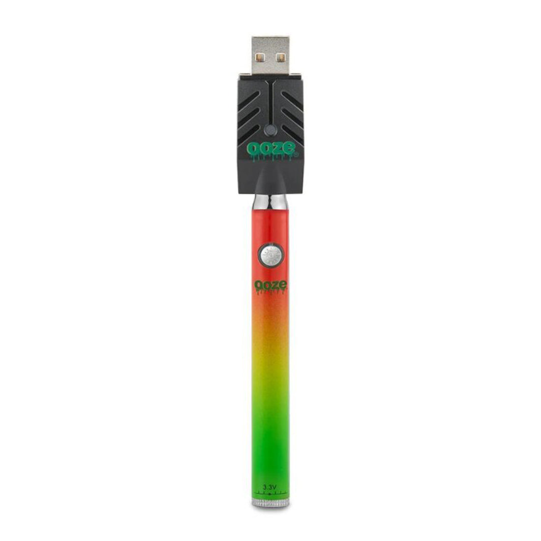 Ooze Slim Pen Twist 320mAh Vaporizer Battery - Rasta