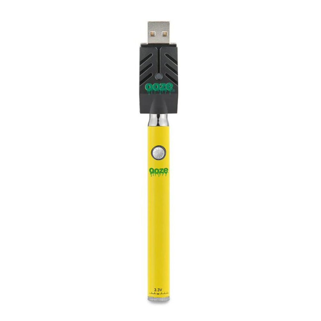 Ooze Slim Pen Twist 320mAh Vaporizer Battery - Yellow