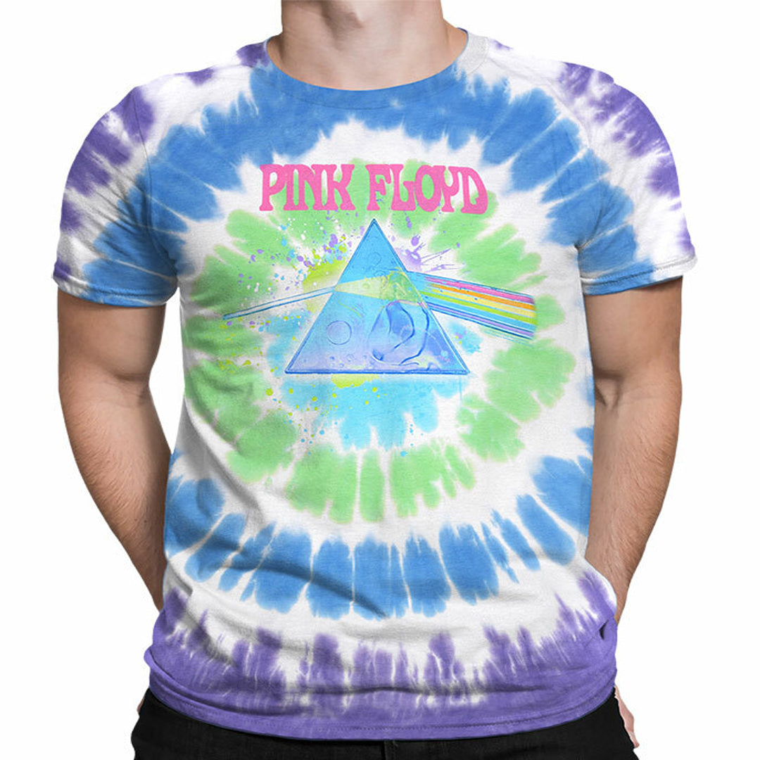 Pink Floyd - Dark Side Oil Paint T-Shirt