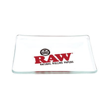 Load image into Gallery viewer, Raw Star Glass Rolling Tray 6&quot; x 4&quot;

