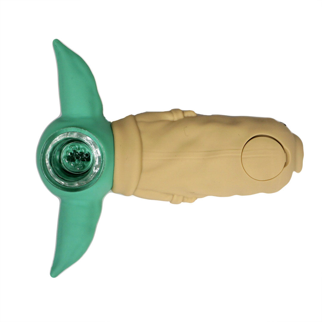 Silicone Grogu Pipe