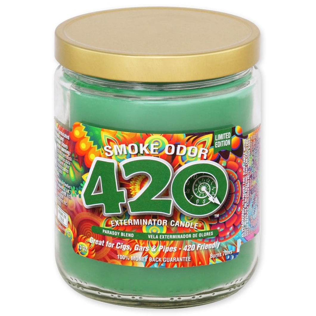 Smoke Odor 420 Candle