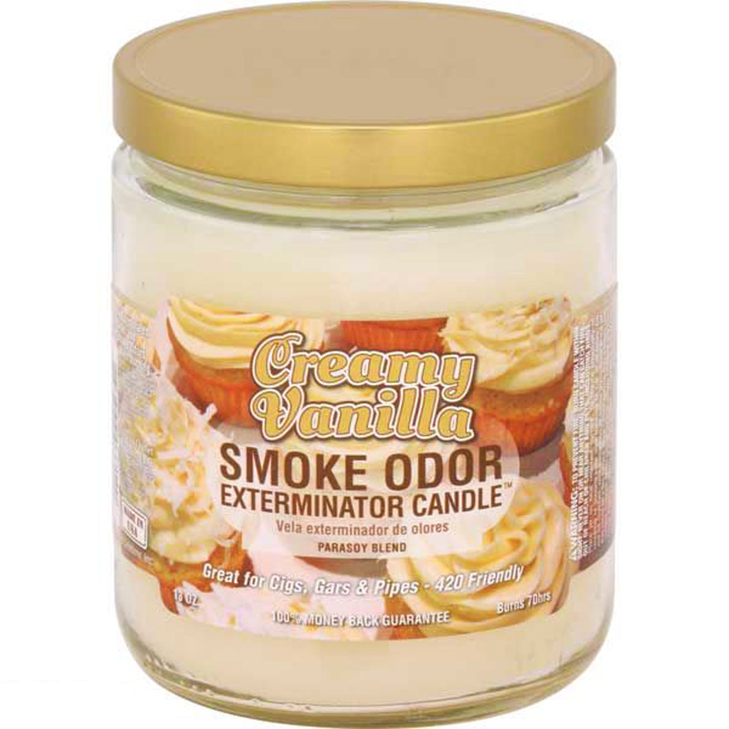 Smoke Odor Creamy Vanilla Candle