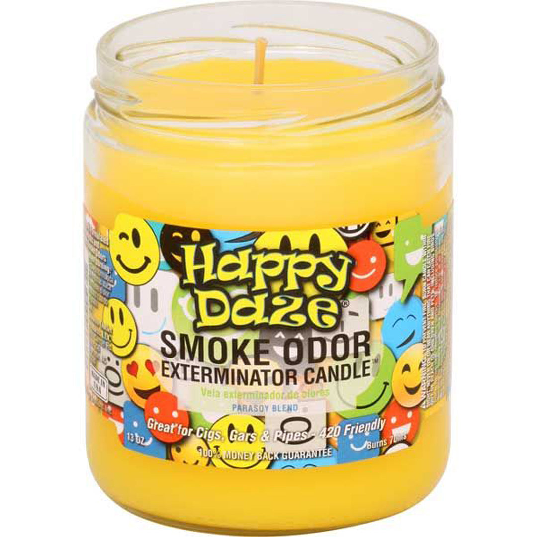 Smoke Odor Happy Daze Candle