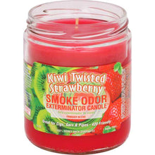 Load image into Gallery viewer, Smoke Odor Kiwi Twisted Strawberry Candle
