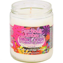 Load image into Gallery viewer, Smoke Odor Patchoulli Amber Candle
