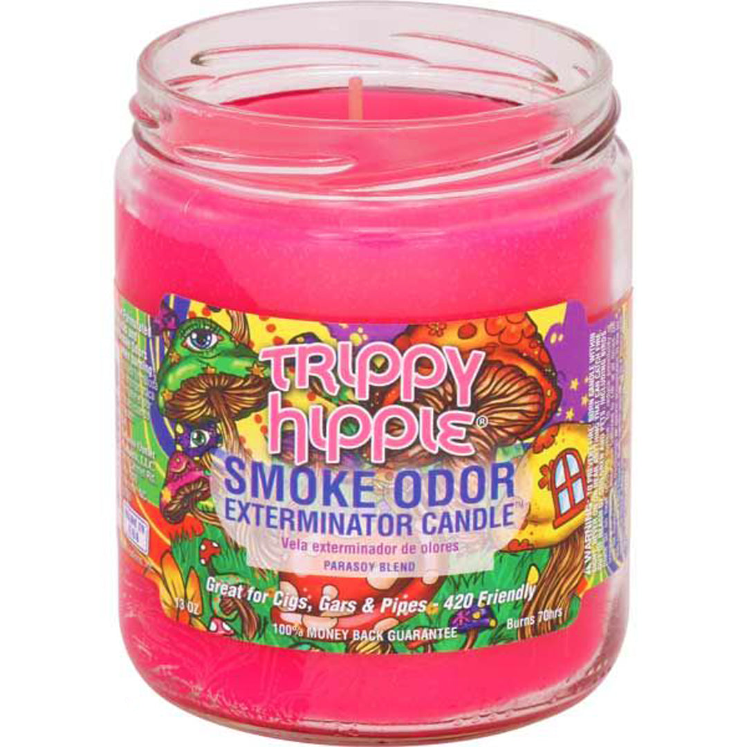 Smoke Odor Trippy Hippie Candle