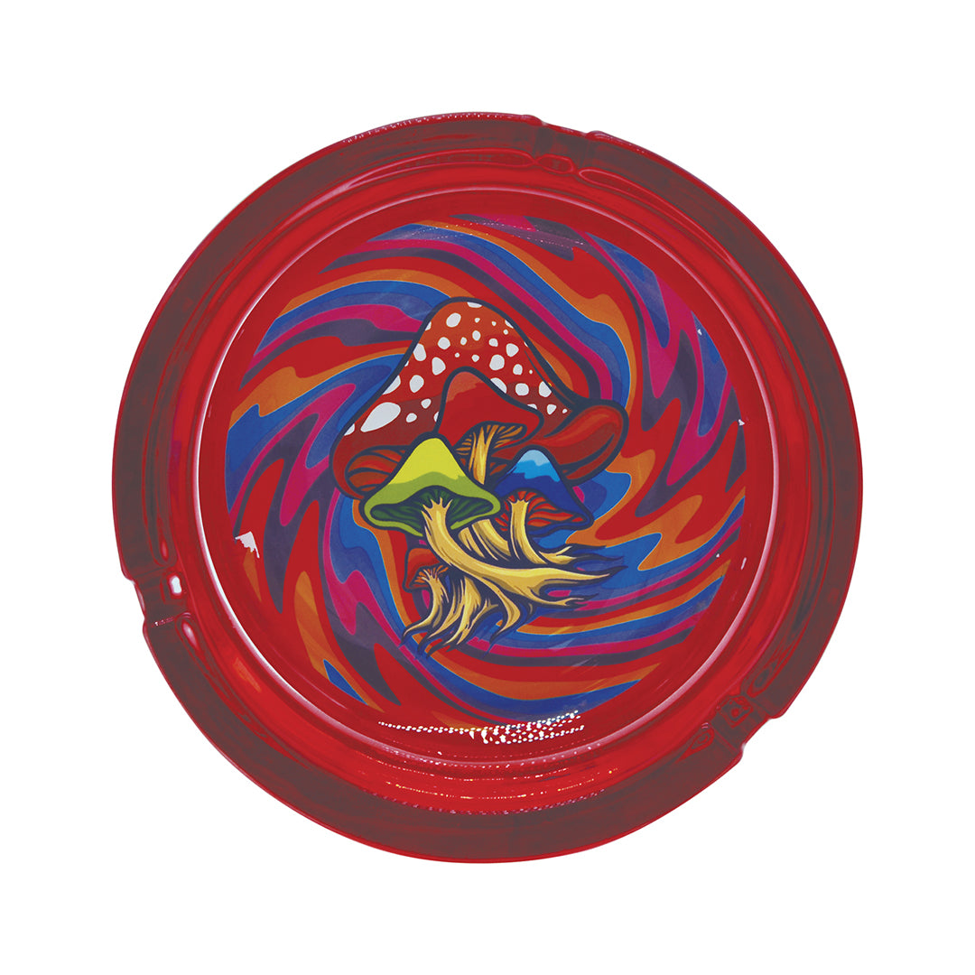 Trippy Vibes Ashtray - Mushroom