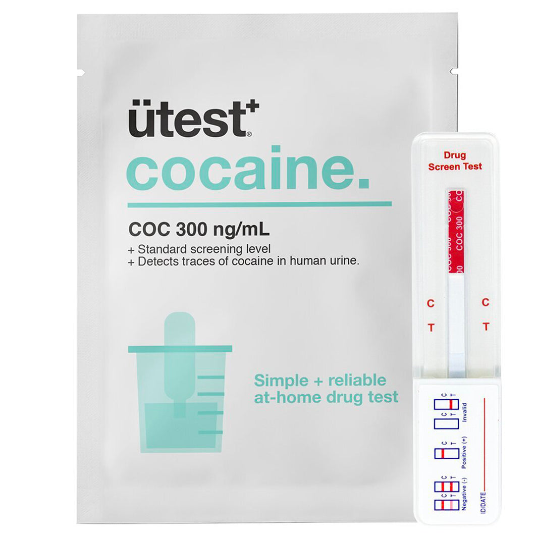 Utest Cocaine Single Panel Test