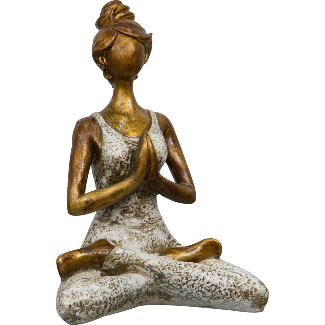 Yoga Lady Statue