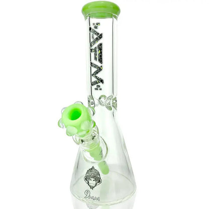12" AFM Icebreaker Beaker Water Pipe - Slime