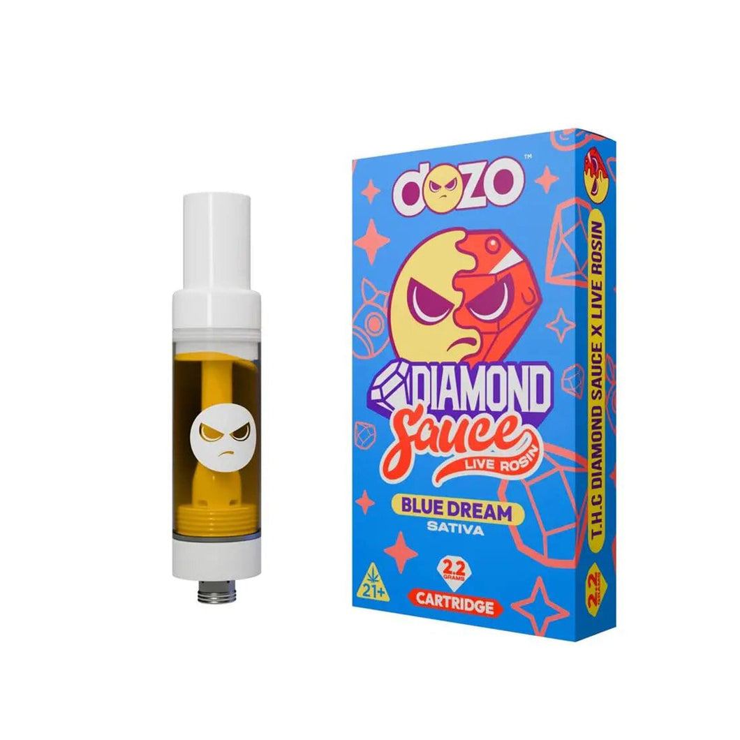 Dozo Diamond Sauce Live Rosin Cartridge | 2.2g