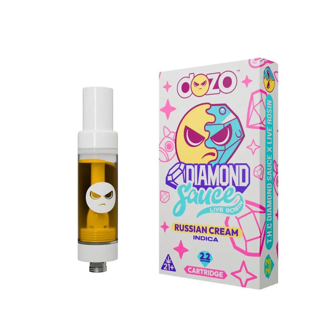 Dozo Diamond Sauce Live Rosin Cartridge | 2.2g