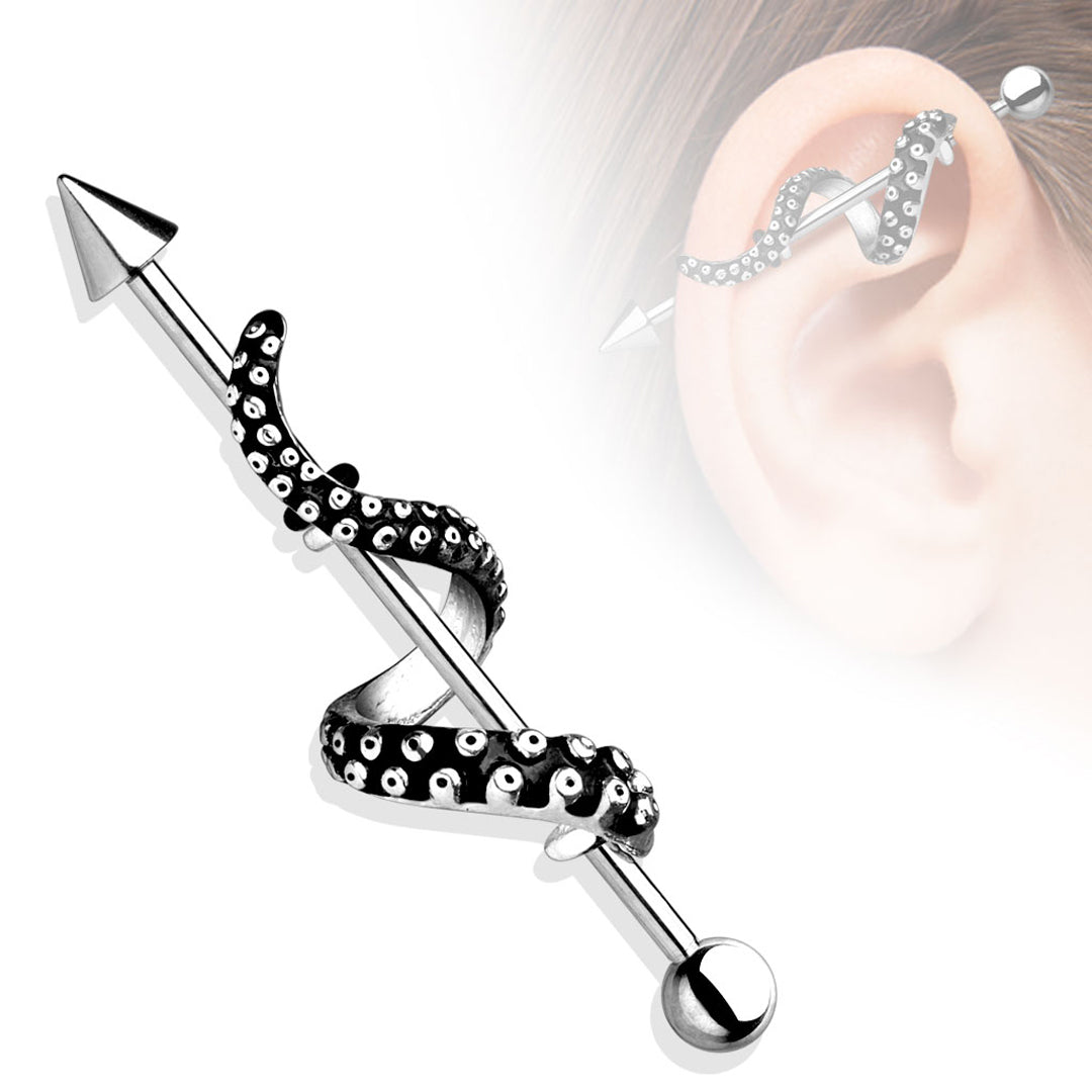 14g Tentacle Wrapped Industrial - Steel