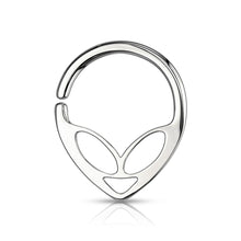 Load image into Gallery viewer, 16g Alien Seamless Hoop - Steel
