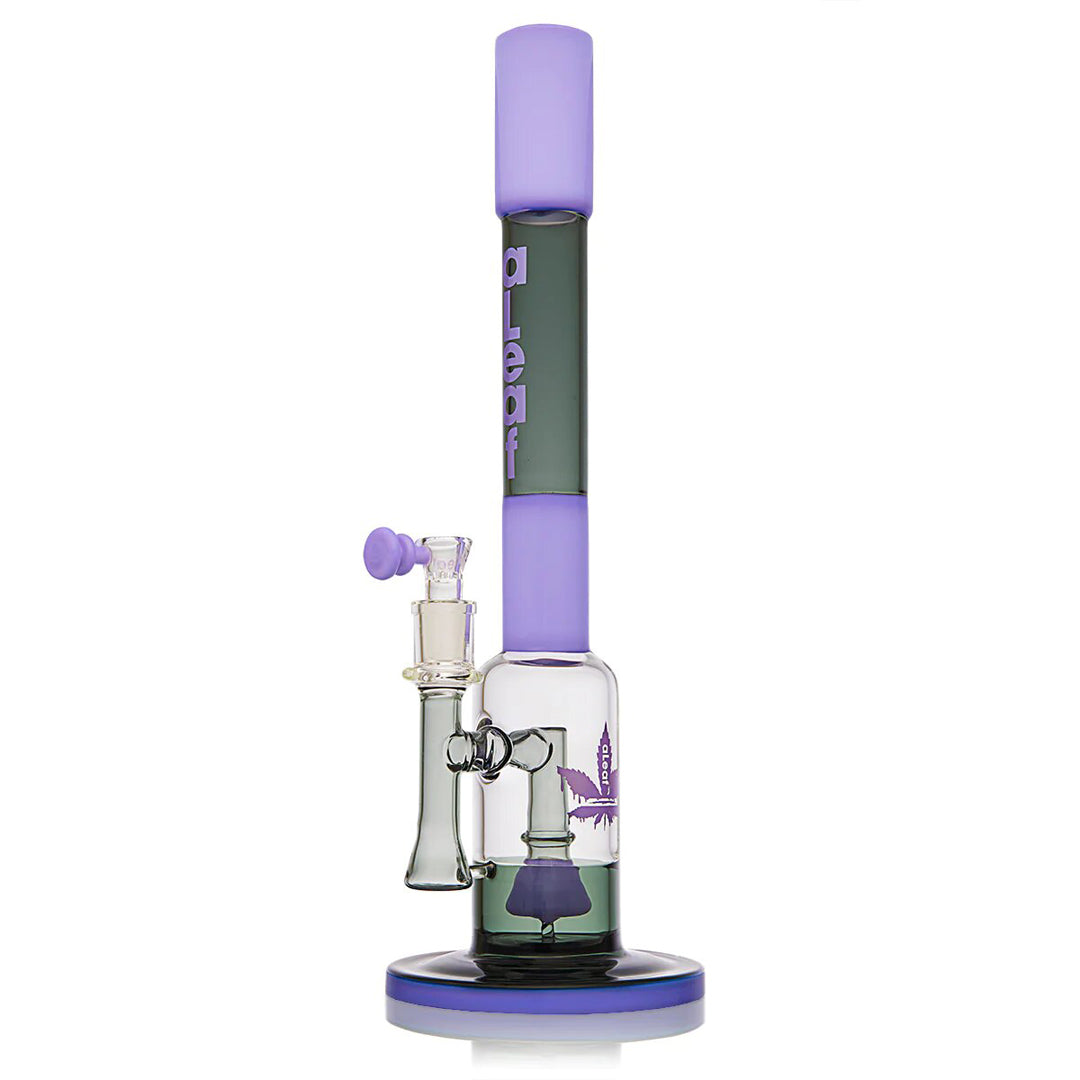 17.5" Aleaf "The Straight Hitter" Water Pipe - Purple