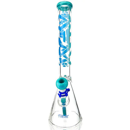 18" AFM Phoenix Beaker Water Pipe - Blue