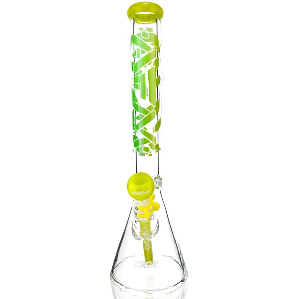 18" AFM Phoenix Beaker Water Pipe - Green