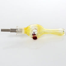 Load image into Gallery viewer, 3.5&quot; Fumed Donut Nectar Collector - Red
