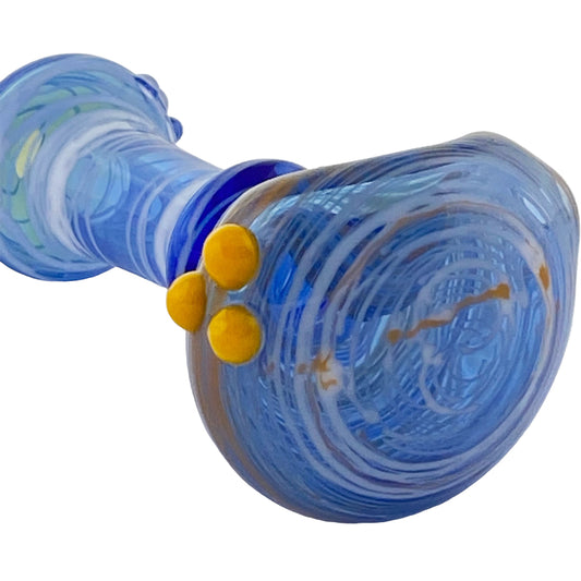 4" Clear 'N' Color Chaos Pipe
