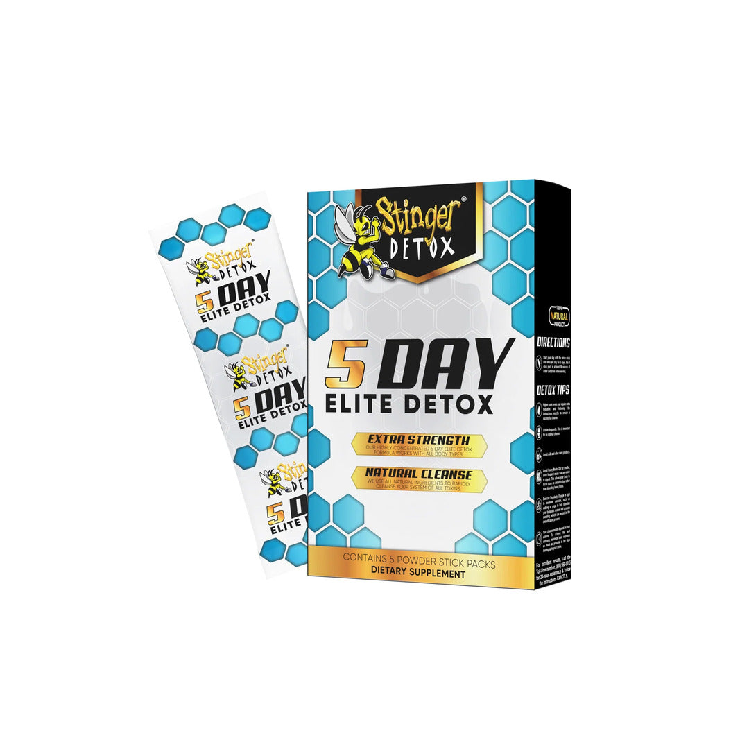 Stinger 5-Day Elite Detox Powder Sticks | 5pk