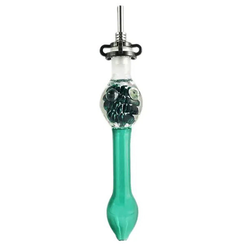 6" Colored I/O Glass Nectar Collector Set