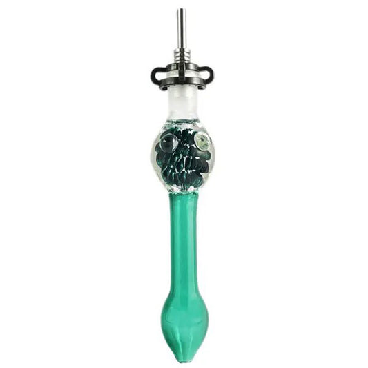 6" Colored I/O Glass Nectar Collector Set