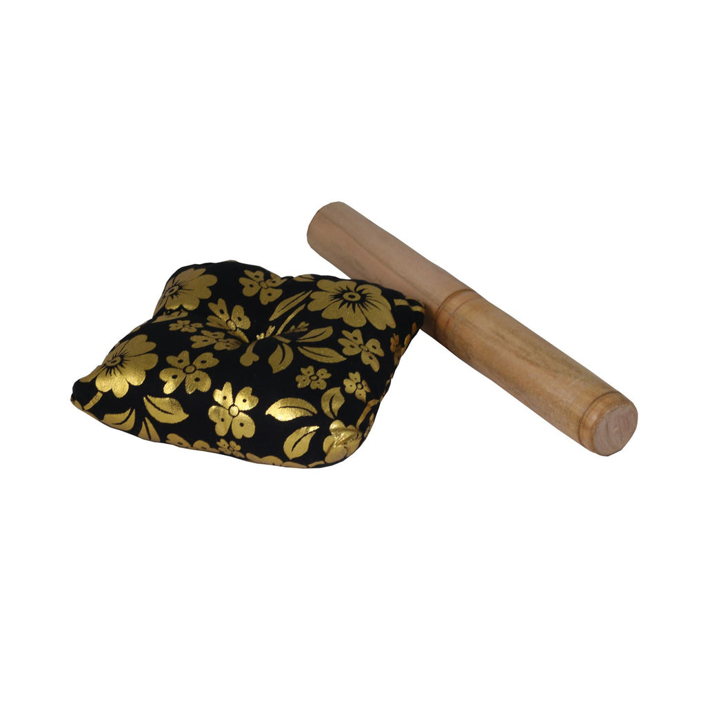 Black Flower Of Life Tibetan Singing Bowl