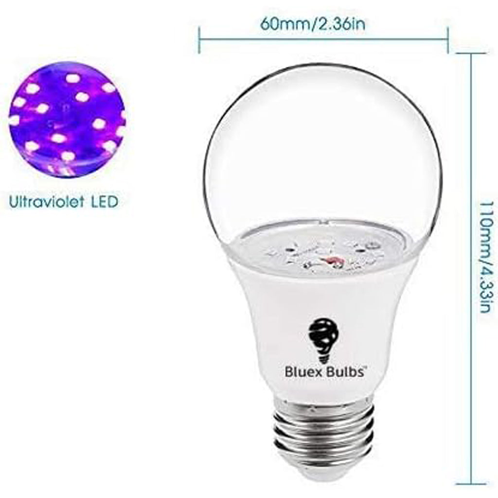 Bluex LED Black Light Bulb | 9W