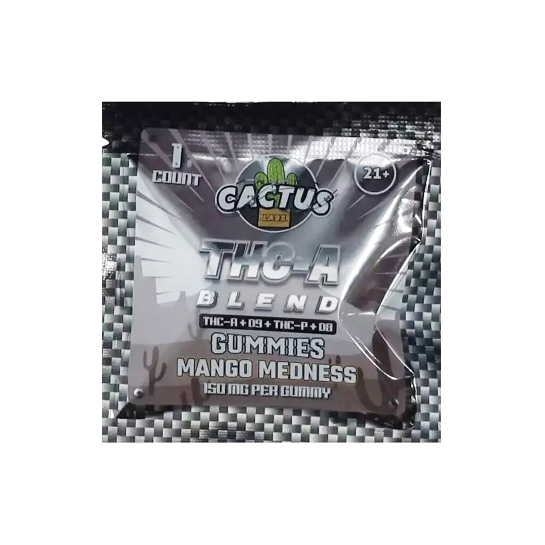 Cactus Labs THC-A Gummy | 1ct - Mango Medness