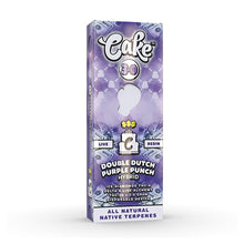 Load image into Gallery viewer, Cake $$$ THC-A Live Resin Disposable Vape | 3g - Double Dutch Purple Punch
