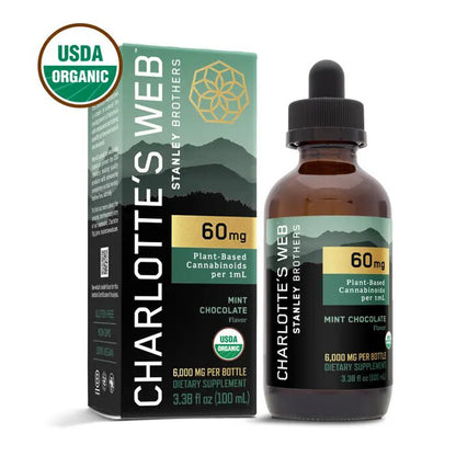 Charlotte's Web CBD Oil | Chocolate Mint - 60MG