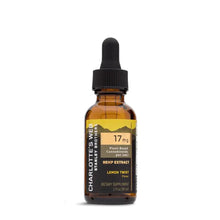 Load image into Gallery viewer, Charlotte&#39;s Web CBD Oil | Lemon Twist - 17MG
