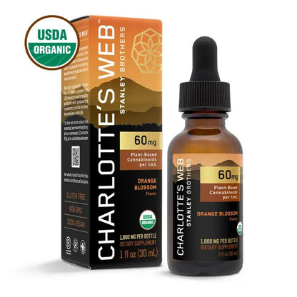 Charlotte's Web CBD Oil | Orange Blossom - 60MG